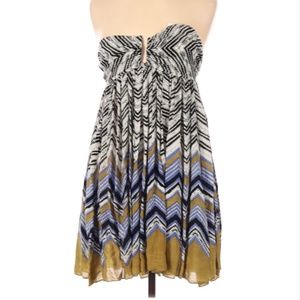 (NEW) FREE PEOPLE BOHO STRAPLESS DRESS